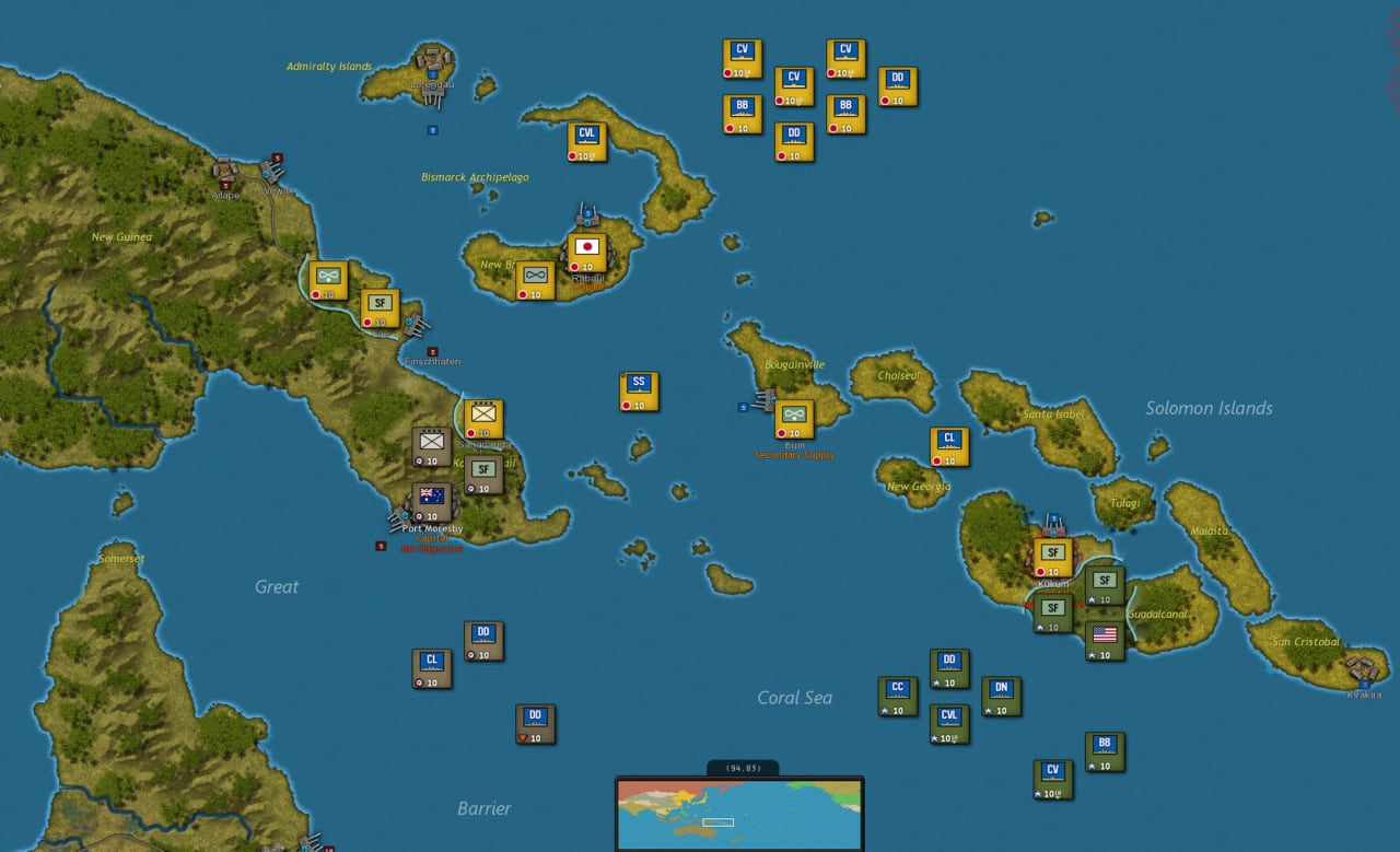 二战战略指挥：太平洋战争[Strategic Command WWII: War in the Pacific] 游戏截图3