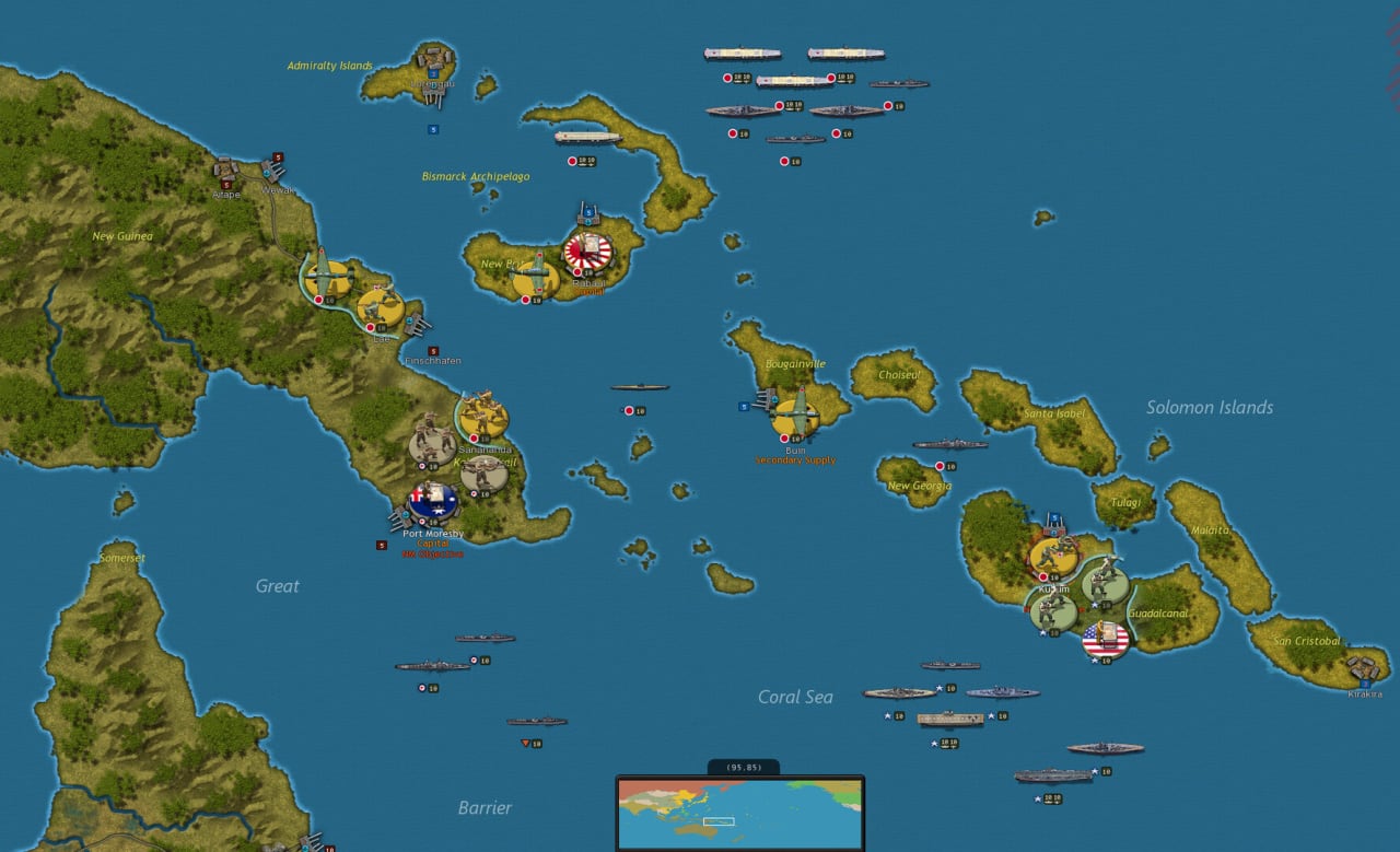 二战战略指挥：太平洋战争[Strategic Command WWII: War in the Pacific] 游戏截图4