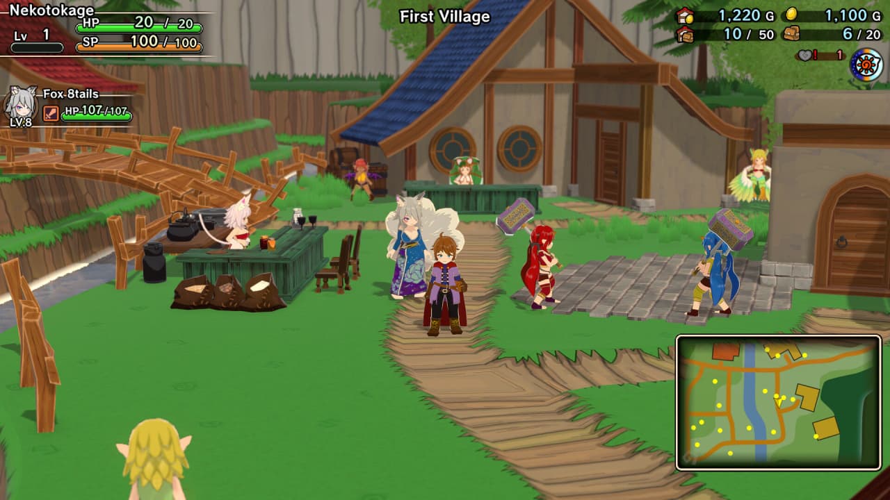 魔物娘与不可思议的冒险 重制版[Monster Girls and the Mysterious Adventure Remastered Edition] 游戏截图2