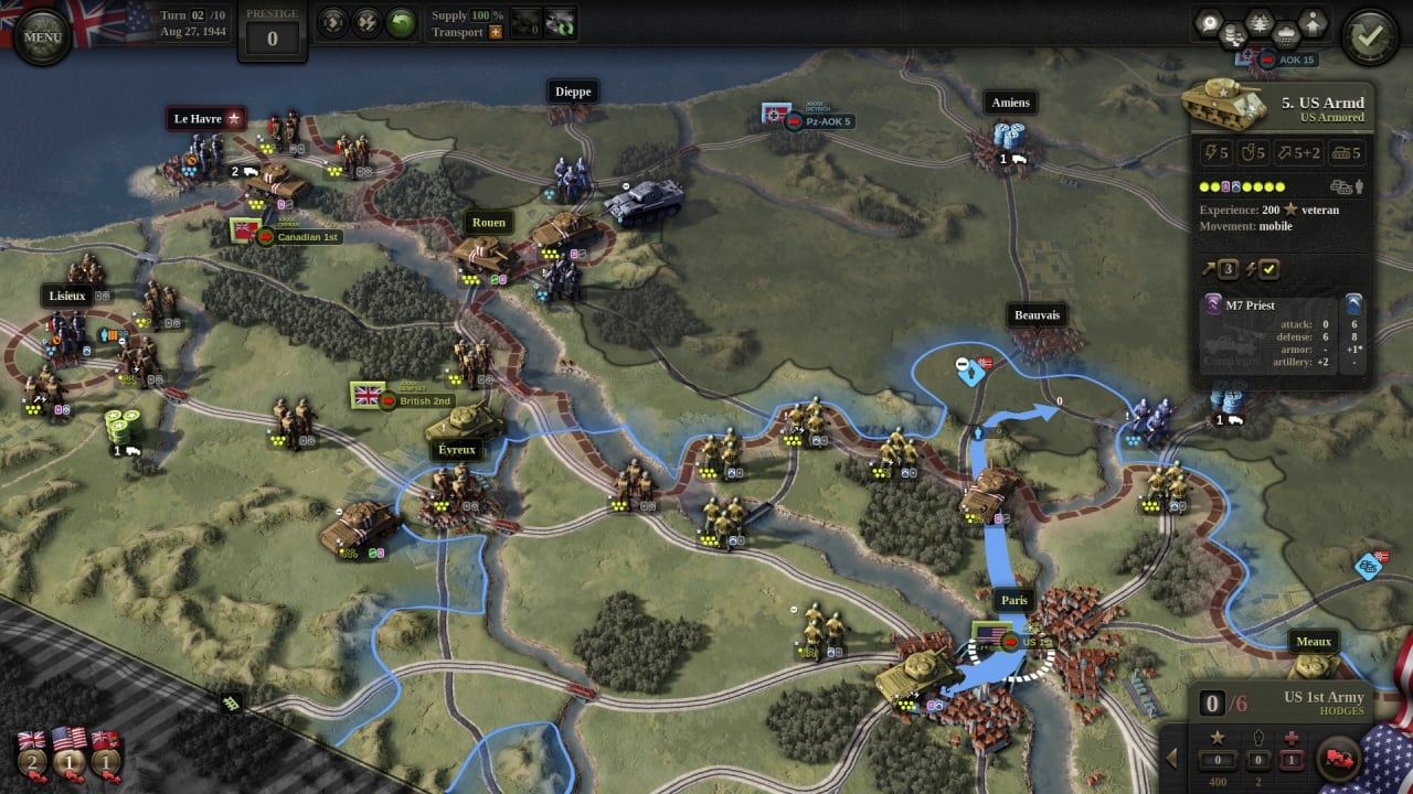 统一指挥2[Unity of Command 2] 游戏截图2