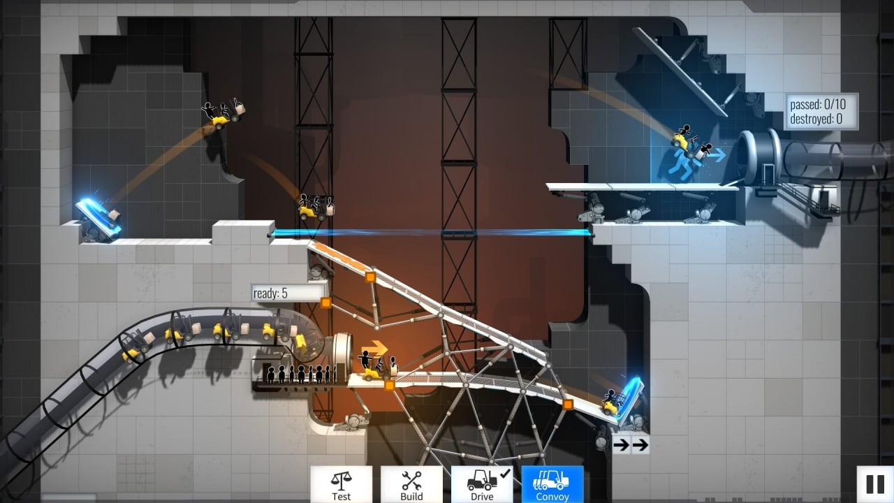桥梁建设者门户网站[Bridge Constructor Portal] 游戏截图2