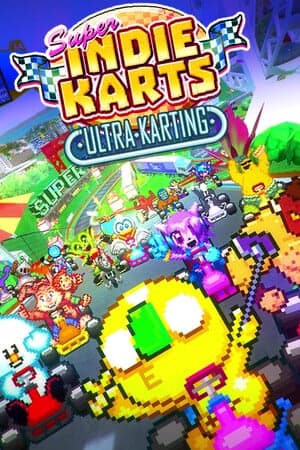 很棒的独立卡丁车[Super Indie Karts] 游戏封面