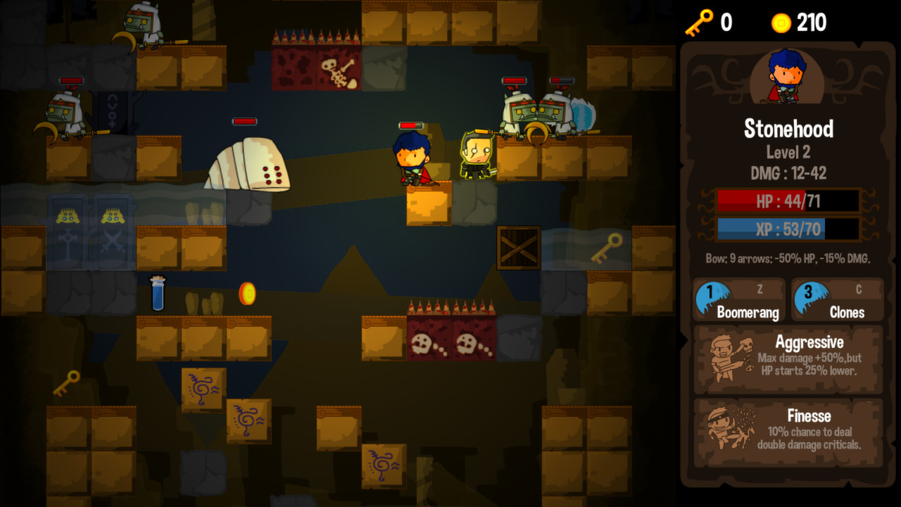 垂直下降英雄HD[Vertical Drop Heroes HD] 游戏截图9
