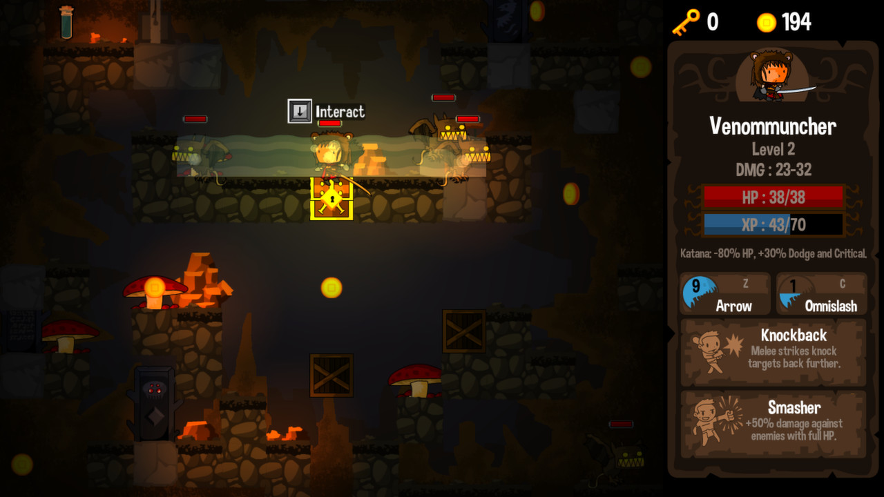 垂直下降英雄HD[Vertical Drop Heroes HD] 游戏截图8