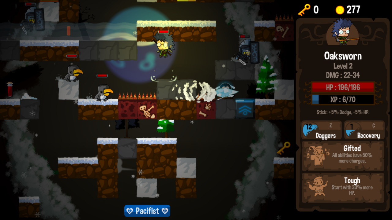 垂直下降英雄HD[Vertical Drop Heroes HD] 游戏截图3