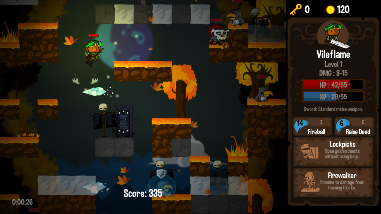 垂直下降英雄HD[Vertical Drop Heroes HD] 游戏截图11