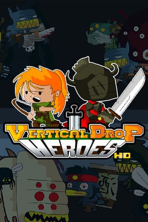 垂直下降英雄HD[Vertical Drop Heroes HD] 游戏封面