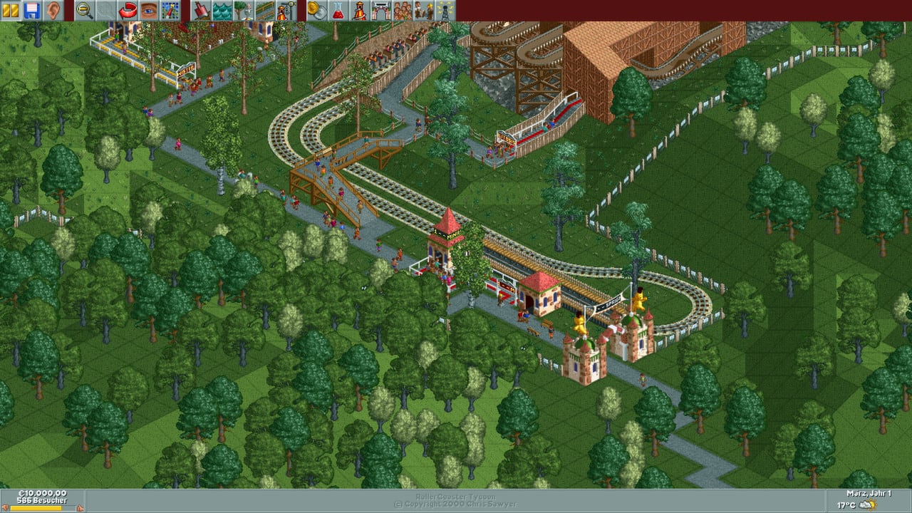 过山车大亨：豪华版[RollerCoaster Tycoon: Deluxe] 游戏截图4