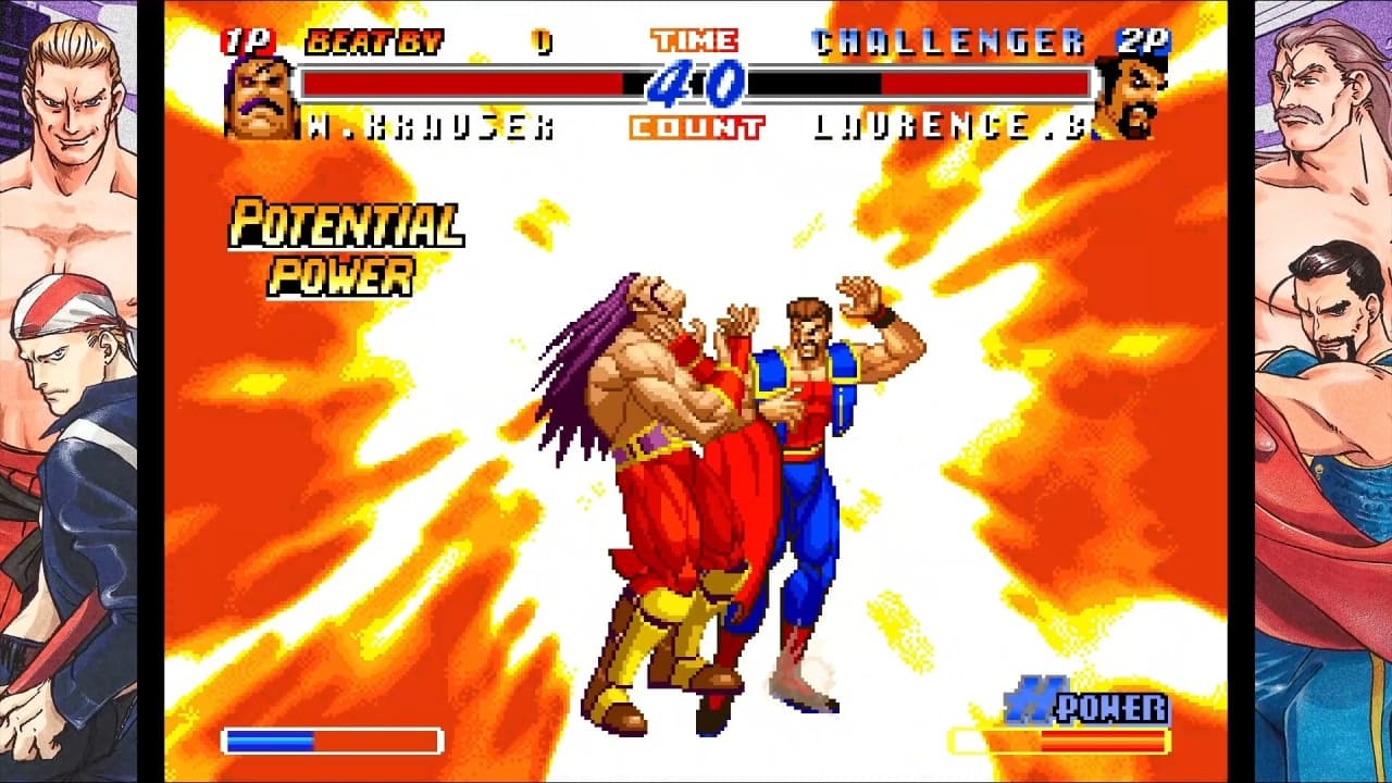 真实的《饿狼传说 2》：新人[REAL BOUT FATAL FURY 2: THE NEWCOMERS] 游戏截图5