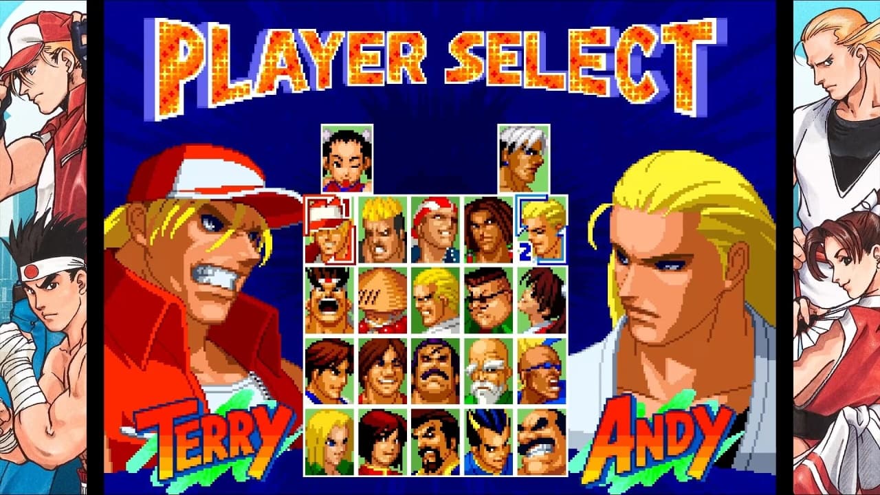 真实的《饿狼传说 2》：新人[REAL BOUT FATAL FURY 2: THE NEWCOMERS] 游戏截图2
