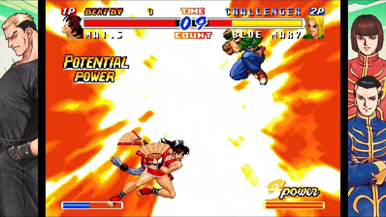 真实的《饿狼传说 2》：新人[REAL BOUT FATAL FURY 2: THE NEWCOMERS] 游戏截图9