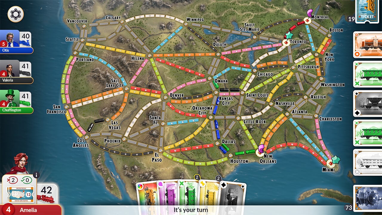 乘车票[Ticket to Ride] 游戏截图2