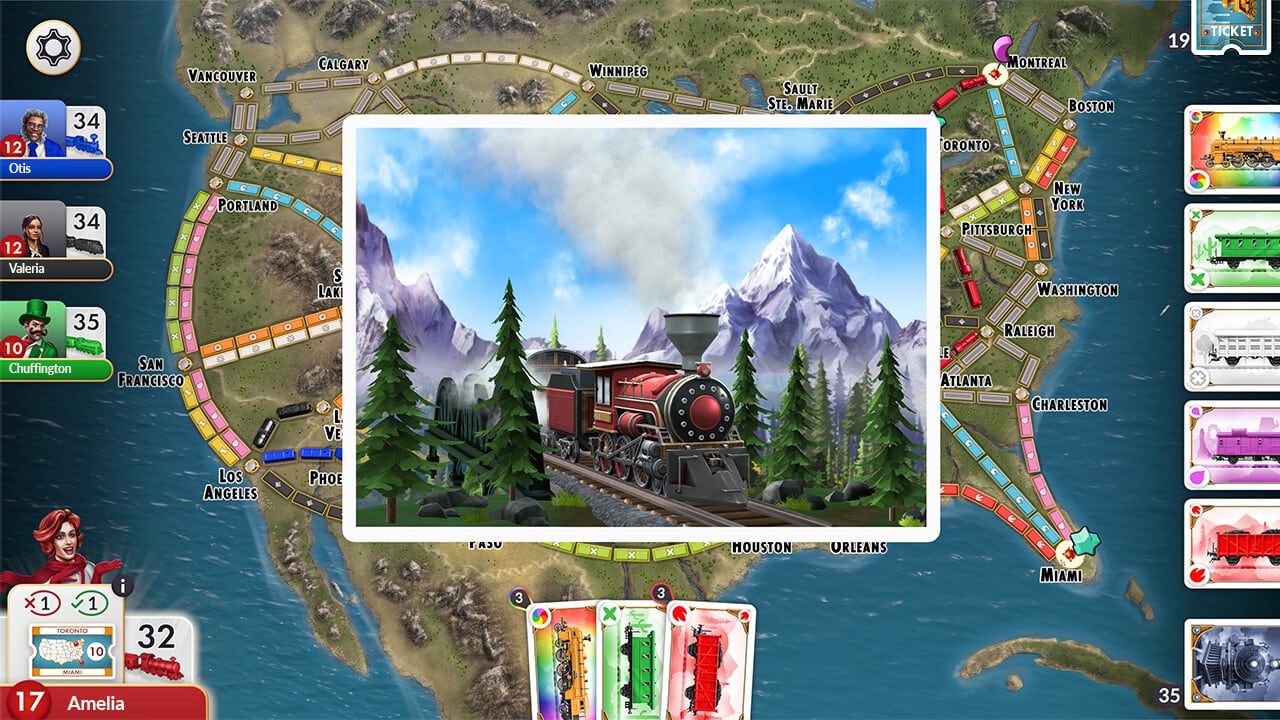 乘车票[Ticket to Ride] 游戏截图5