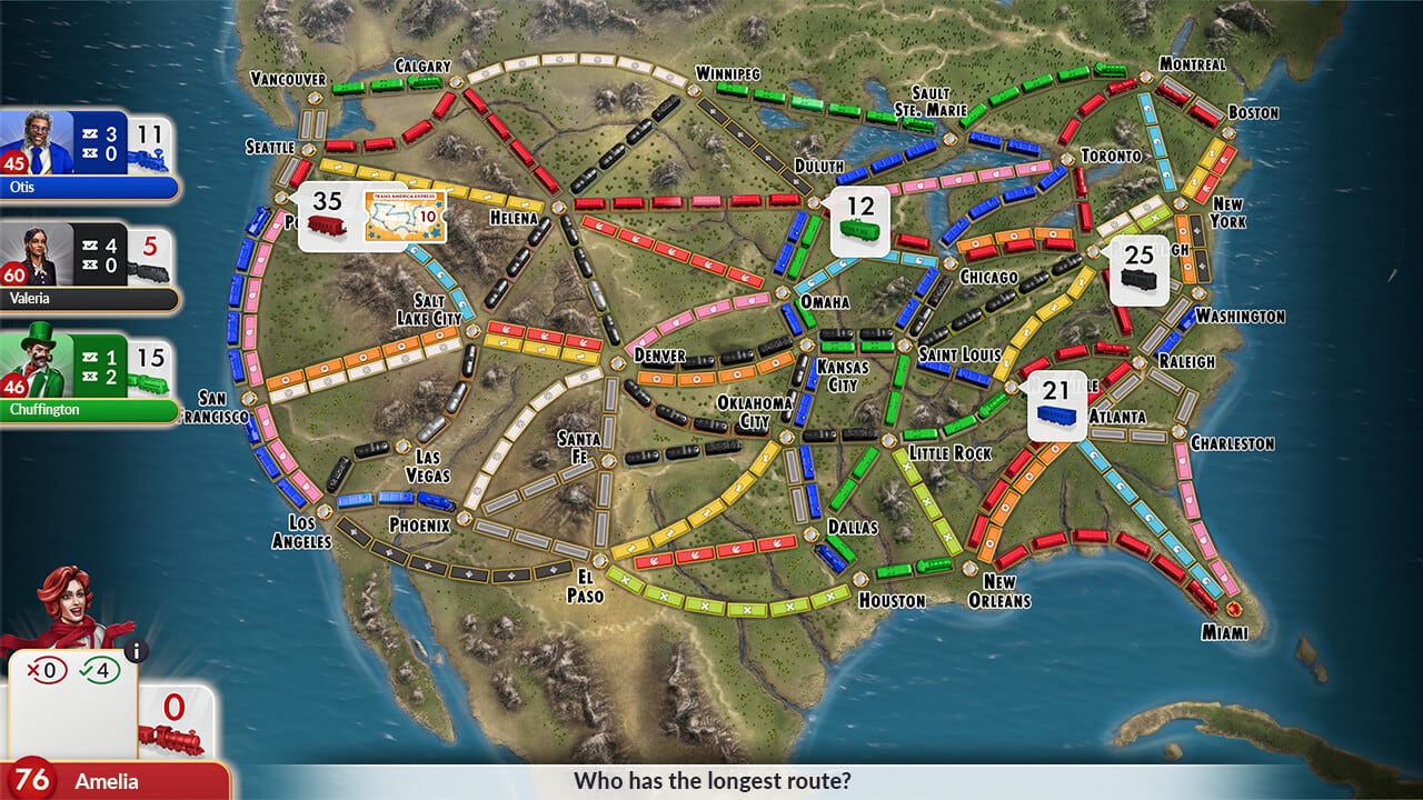 乘车票[Ticket to Ride] 游戏截图7
