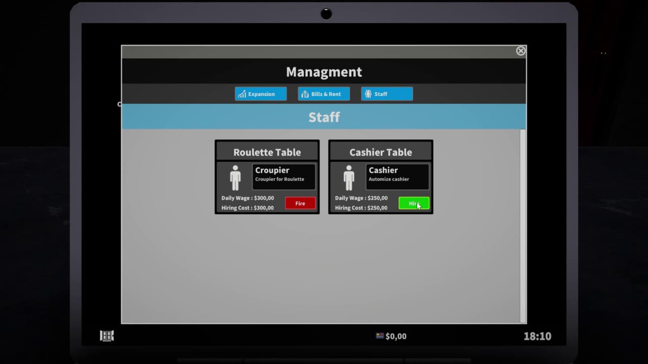 赌场管理模拟器[Casino Management Simulator] 游戏截图12