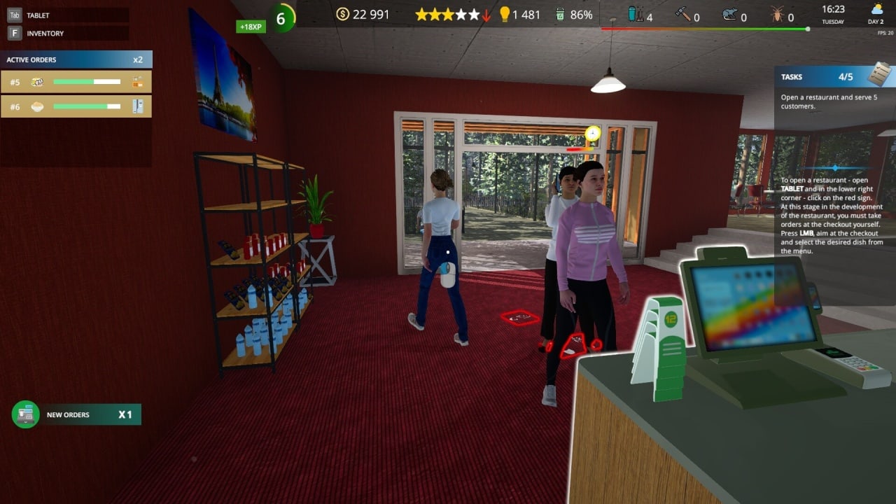 咖啡馆老板模拟器[Cafe Owner Simulator] 游戏截图7