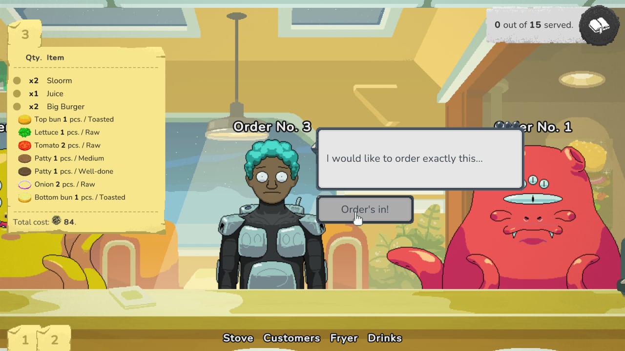 银河汉堡[Galaxy Burger] 游戏截图10