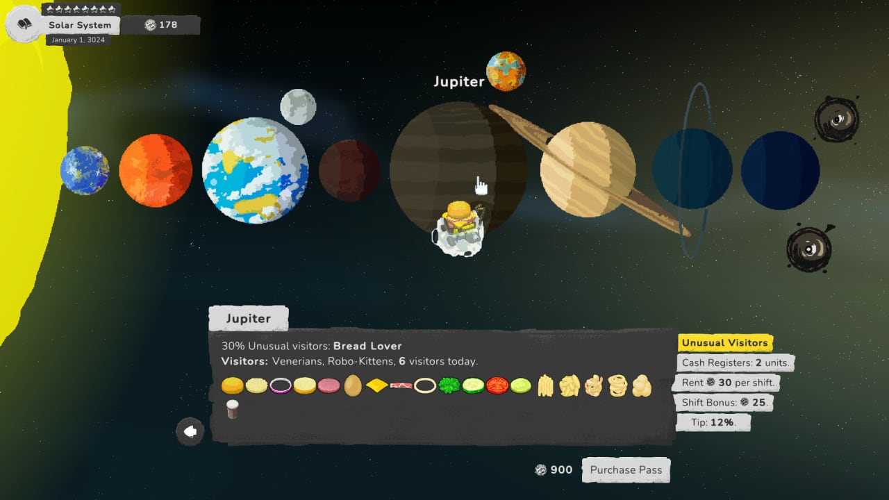 银河汉堡[Galaxy Burger] 游戏截图6