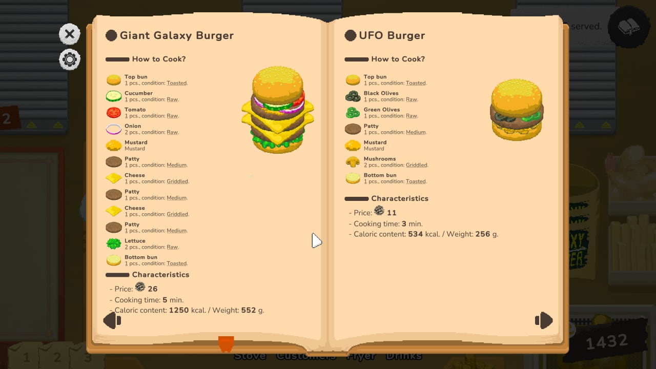 银河汉堡[Galaxy Burger] 游戏截图4
