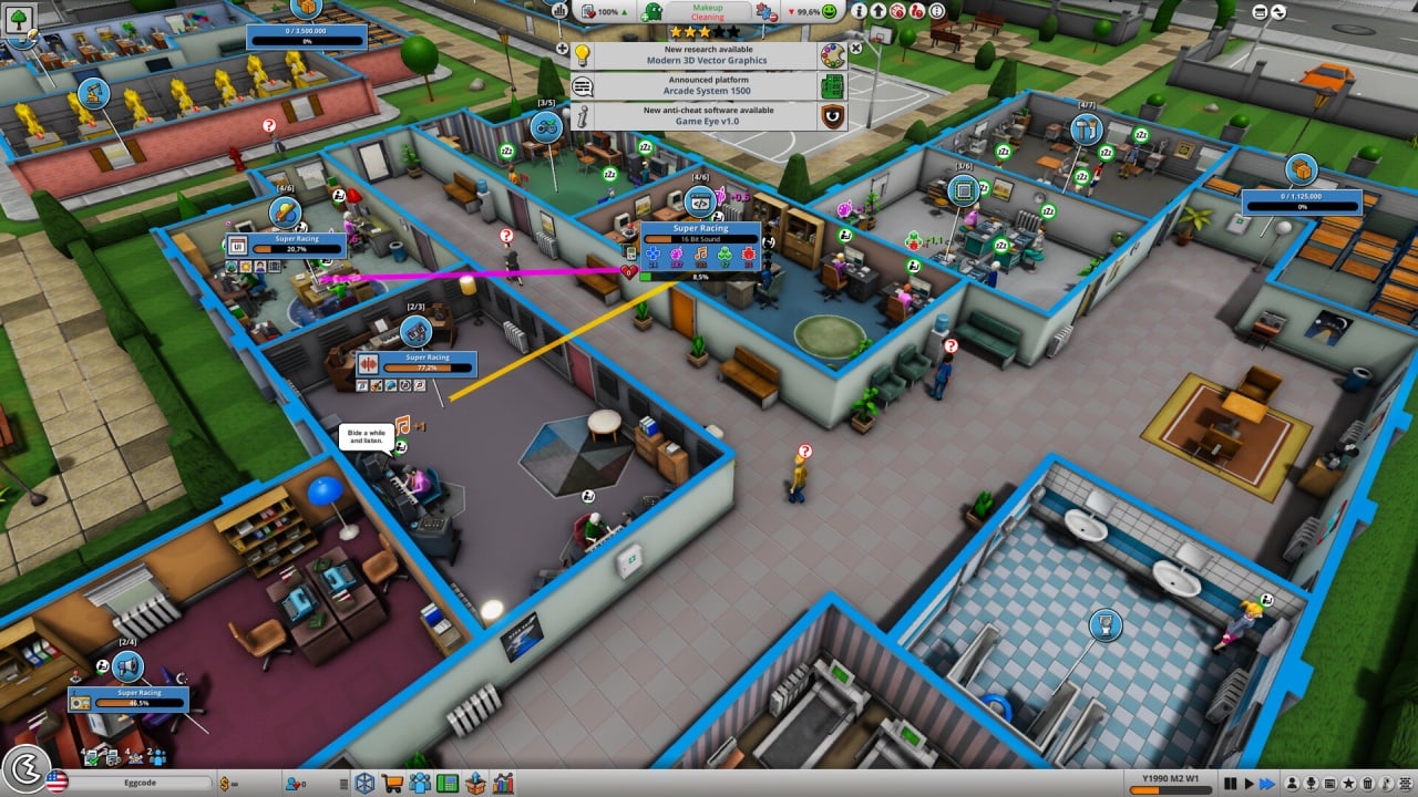 疯狂游戏大亨2[Mad Games Tycoon 2] 游戏截图2