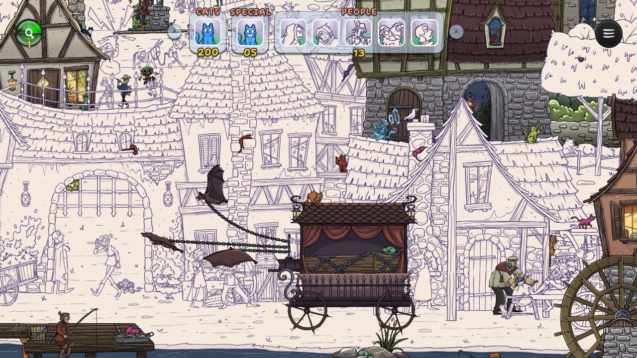 幽灵村里隐藏的猫[Hidden Cats in Spooky Village] 游戏截图3