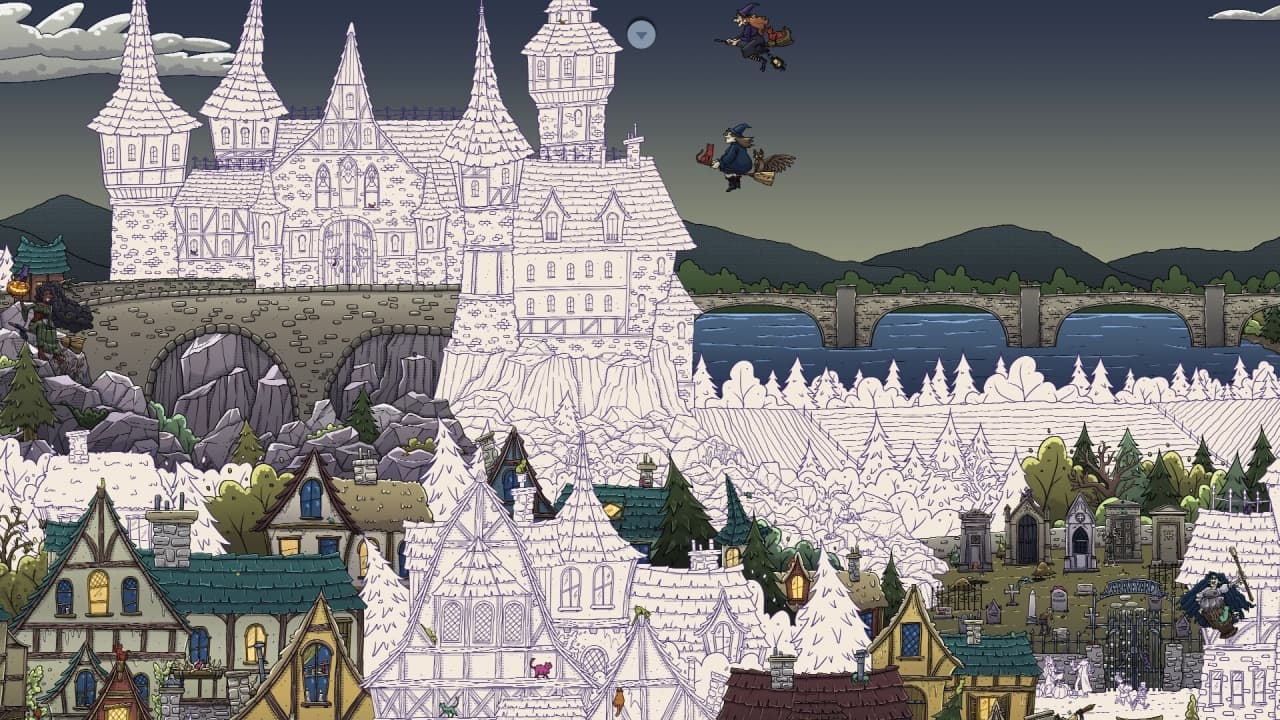 幽灵村里隐藏的猫[Hidden Cats in Spooky Village] 游戏截图4