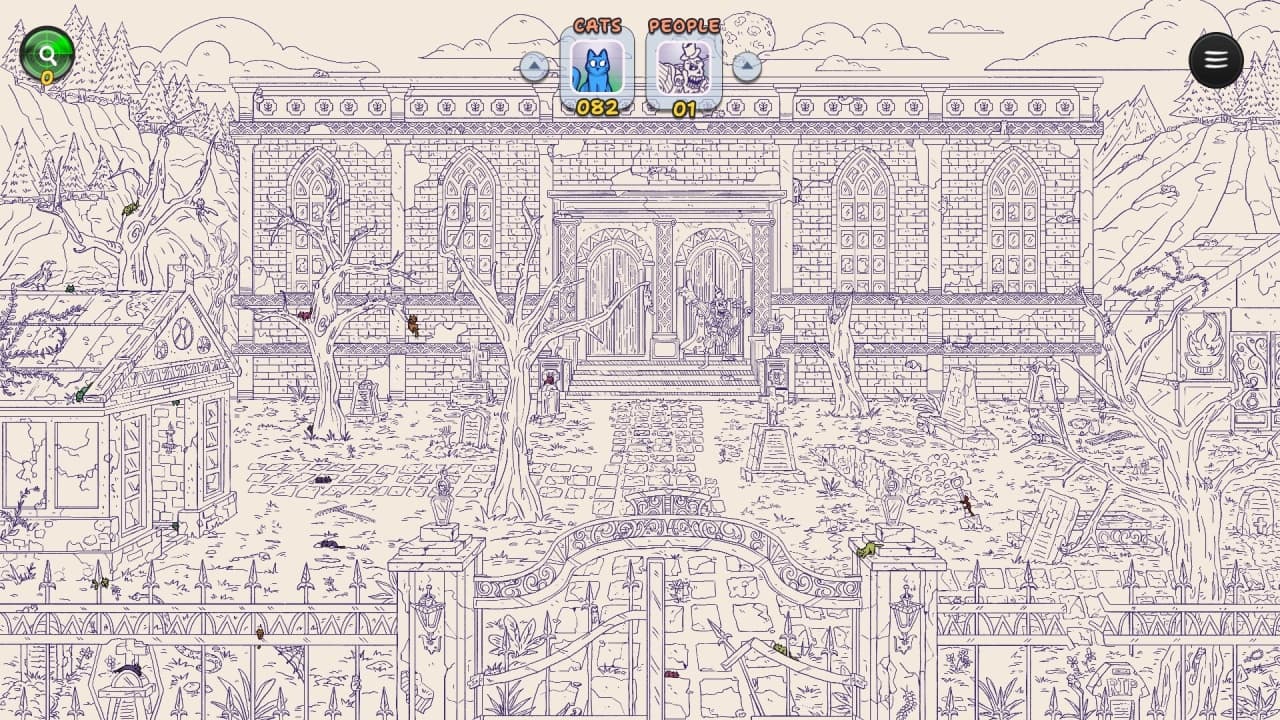 幽灵村里隐藏的猫[Hidden Cats in Spooky Village] 游戏截图11