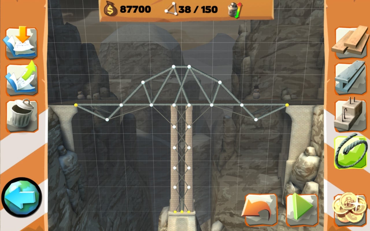 桥梁建造者游乐场[Bridge Constructor Playground] 游戏截图3