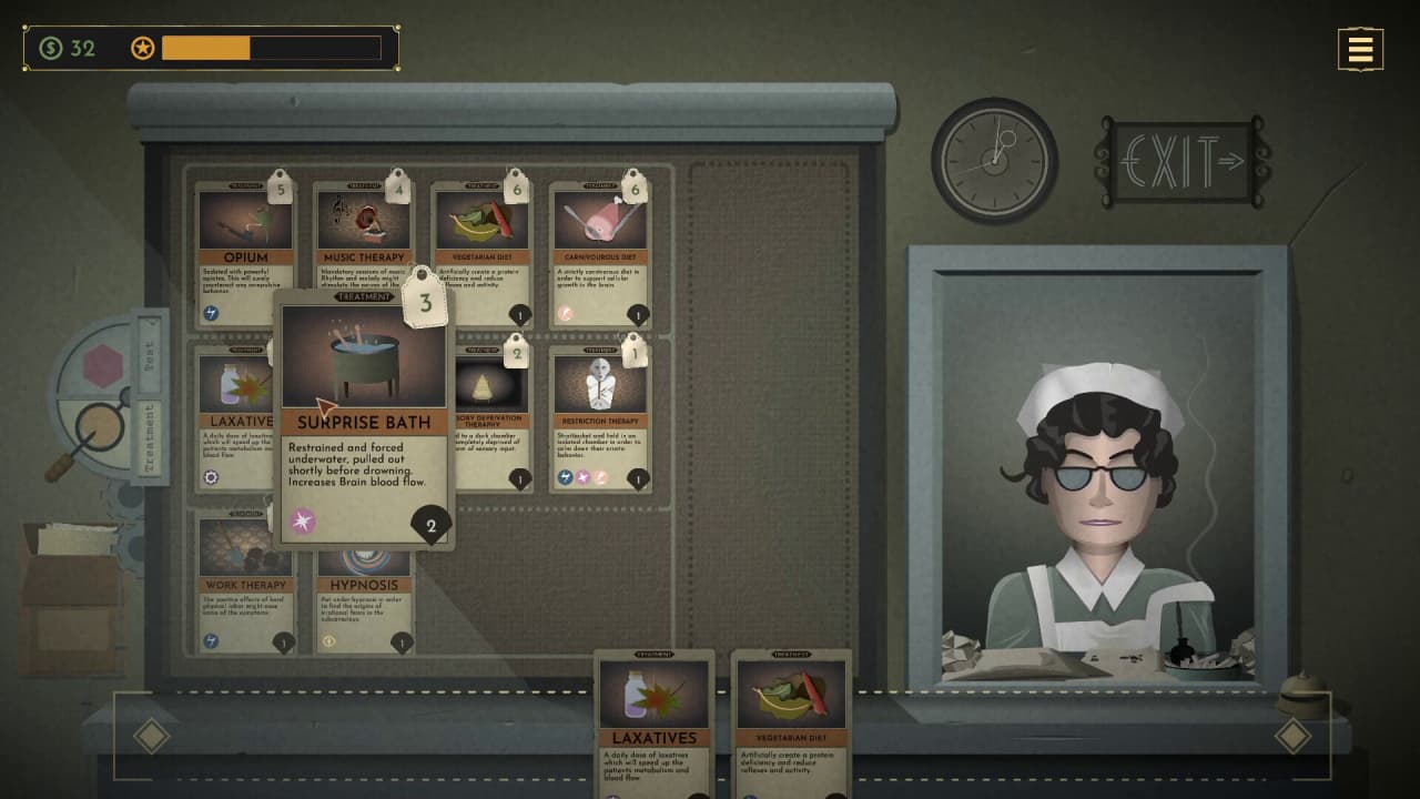 疗养院 - 精神病院模拟器[Sanatorium - A Mental Asylum Simulator] 游戏截图4