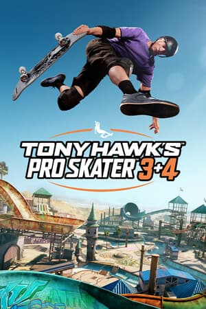 托尼·霍克的职业滑冰者 3 + 4[Tony Hawk's Pro Skater 3 + 4] 游戏封面