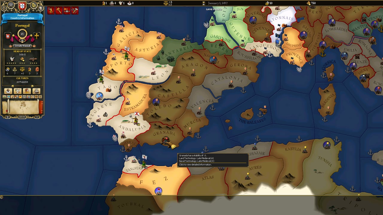 为了荣耀：欧陆风云游戏[For the Glory: A Europa Universalis Game] 游戏截图2