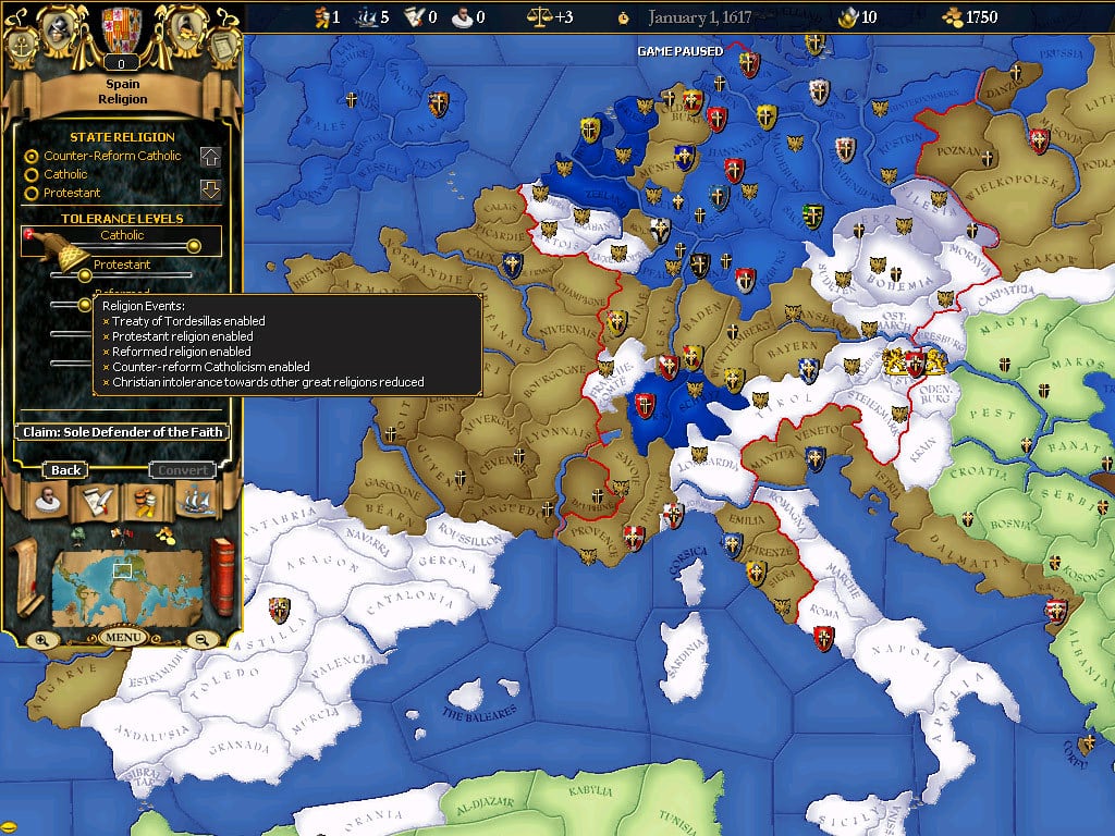 为了荣耀：欧陆风云游戏[For the Glory: A Europa Universalis Game] 游戏截图9