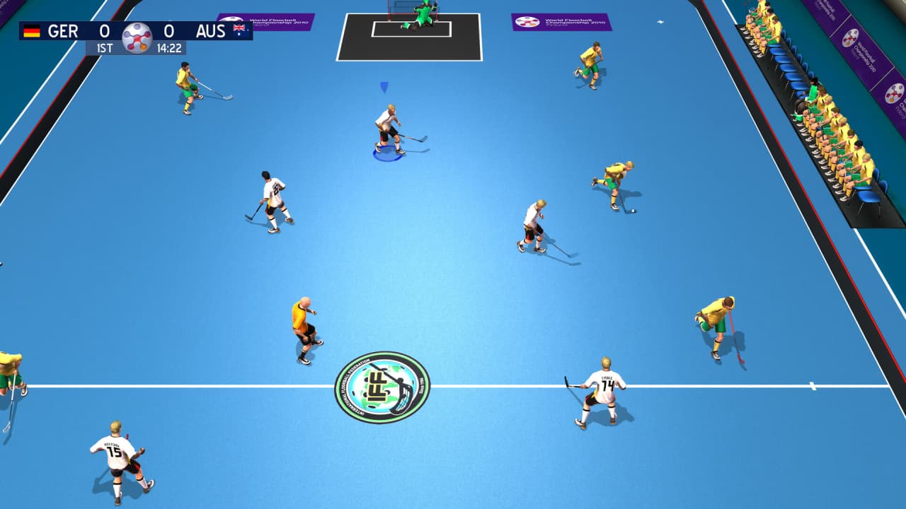 2010 年垒球联赛[Floorball League 2010] 游戏截图4