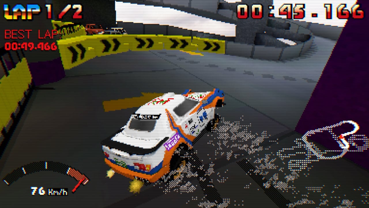 停车场拉力赛赛道[Parking Garage Rally Circuit] 游戏截图2