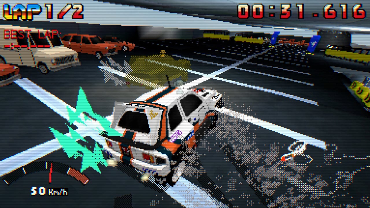 停车场拉力赛赛道[Parking Garage Rally Circuit] 游戏截图5