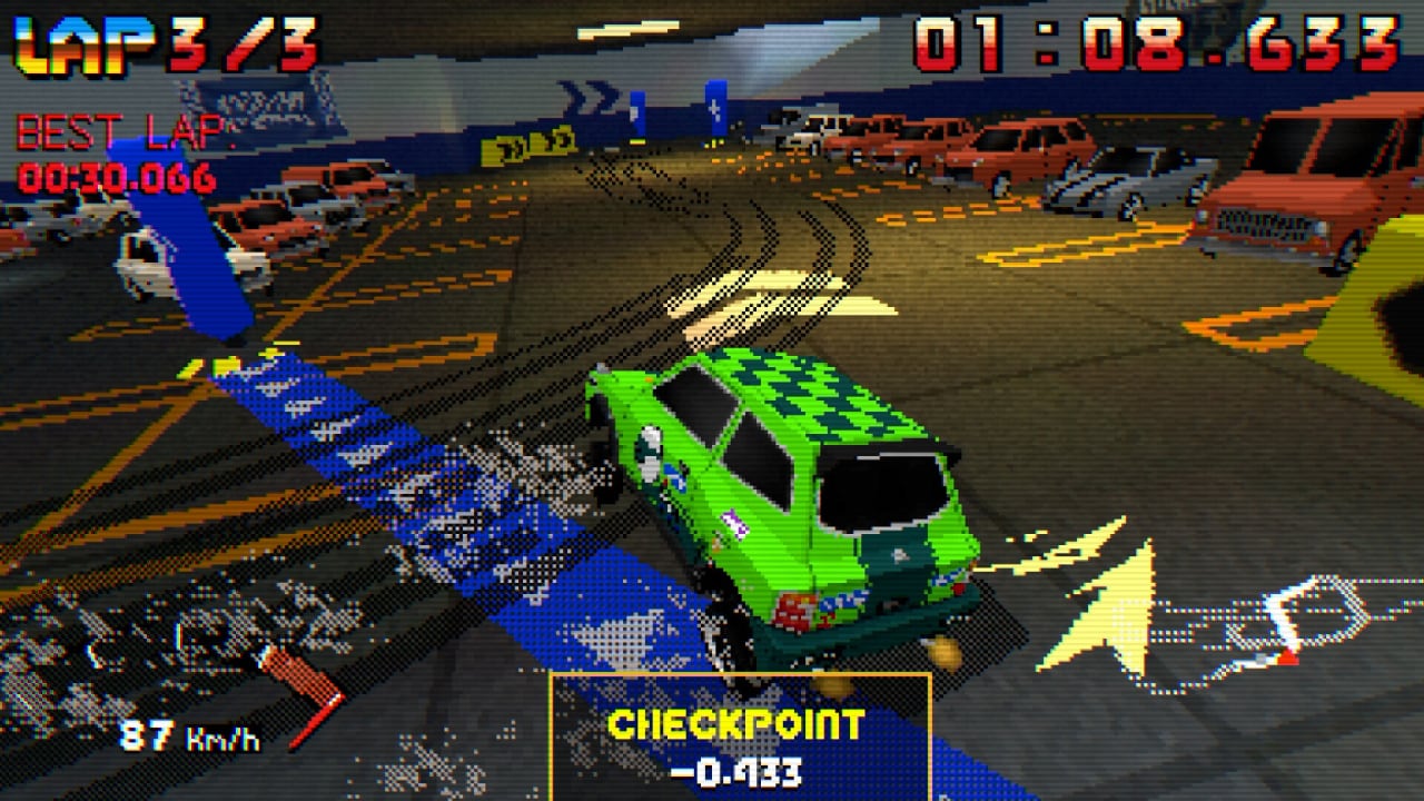 停车场拉力赛赛道[Parking Garage Rally Circuit] 游戏截图3