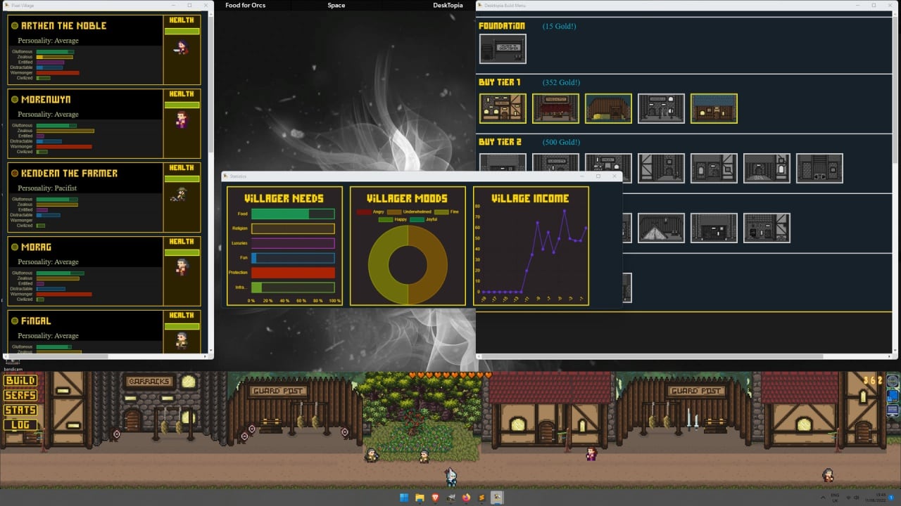 Desktopia：桌面村庄模拟器[Desktopia: A Desktop Village Simulator] 游戏截图9