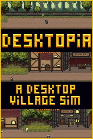 Desktopia：桌面村庄模拟器[Desktopia: A Desktop Village Simulator] 游戏封面