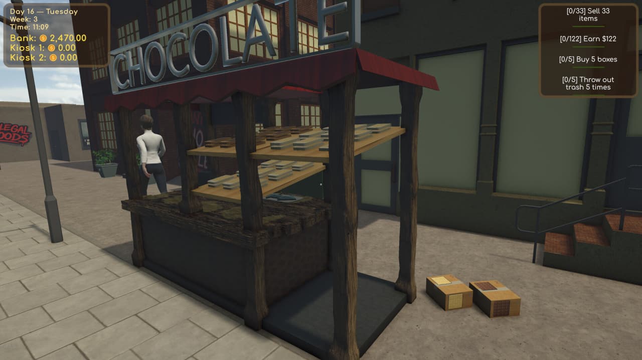 巧克力亭模拟器[Choco Kiosk Simulator] 游戏截图4
