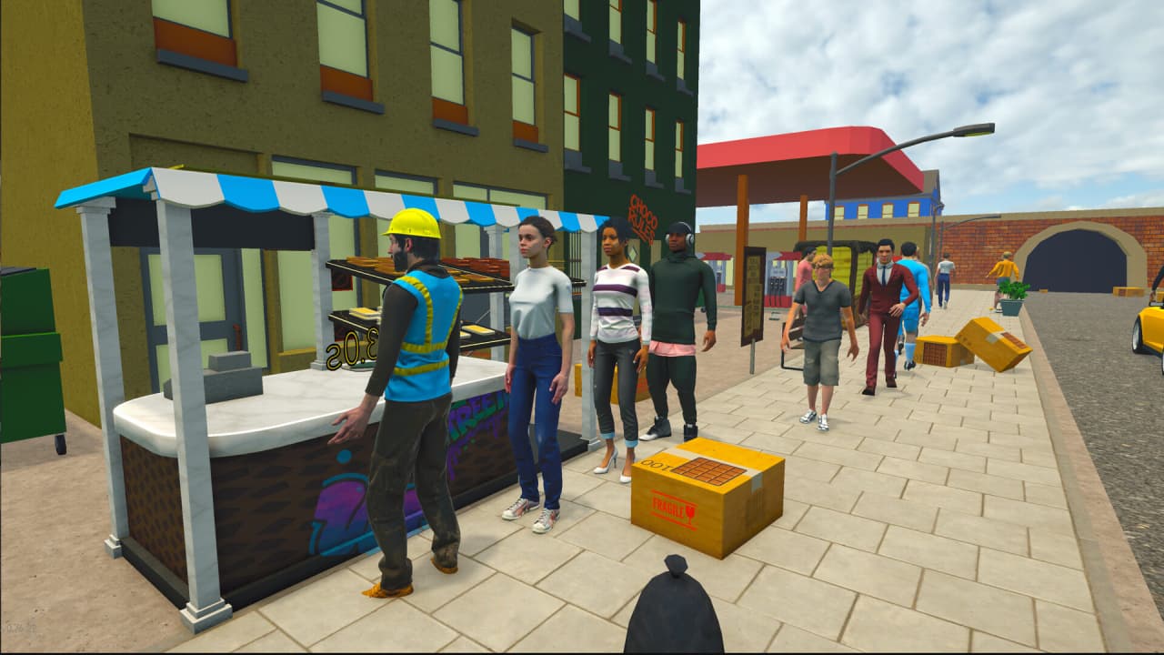 巧克力亭模拟器[Choco Kiosk Simulator] 游戏截图2
