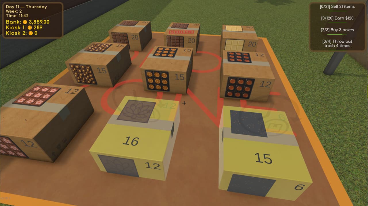 巧克力亭模拟器[Choco Kiosk Simulator] 游戏截图9