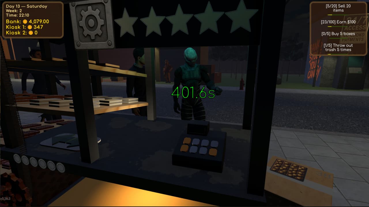 巧克力亭模拟器[Choco Kiosk Simulator] 游戏截图5