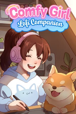 舒适女孩：洛菲伴侣[Comfy Girl: Lofi Companion] 游戏封面