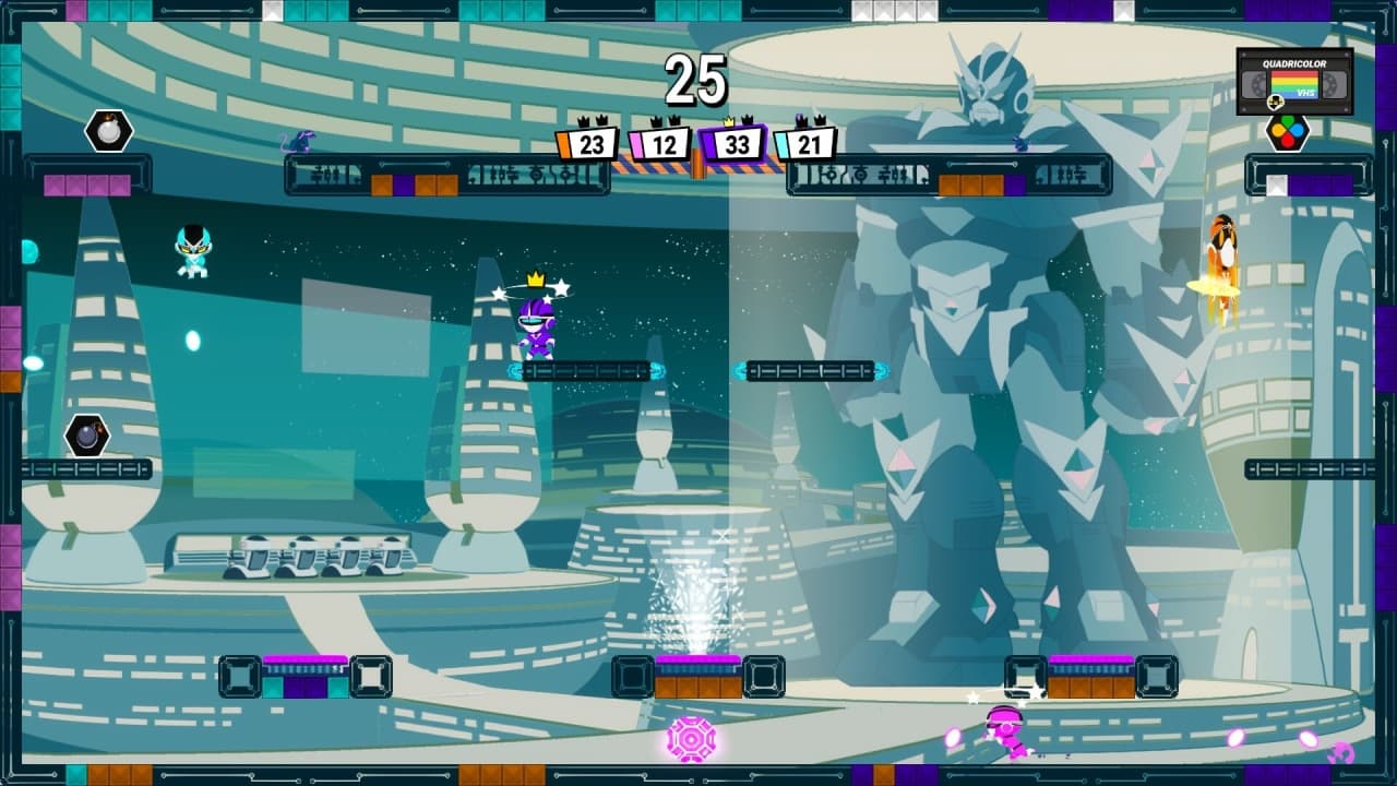 四色：究极战队色彩游侠[QUADRICOLOR: Ultra Sentai Color Ranger] 游戏截图4