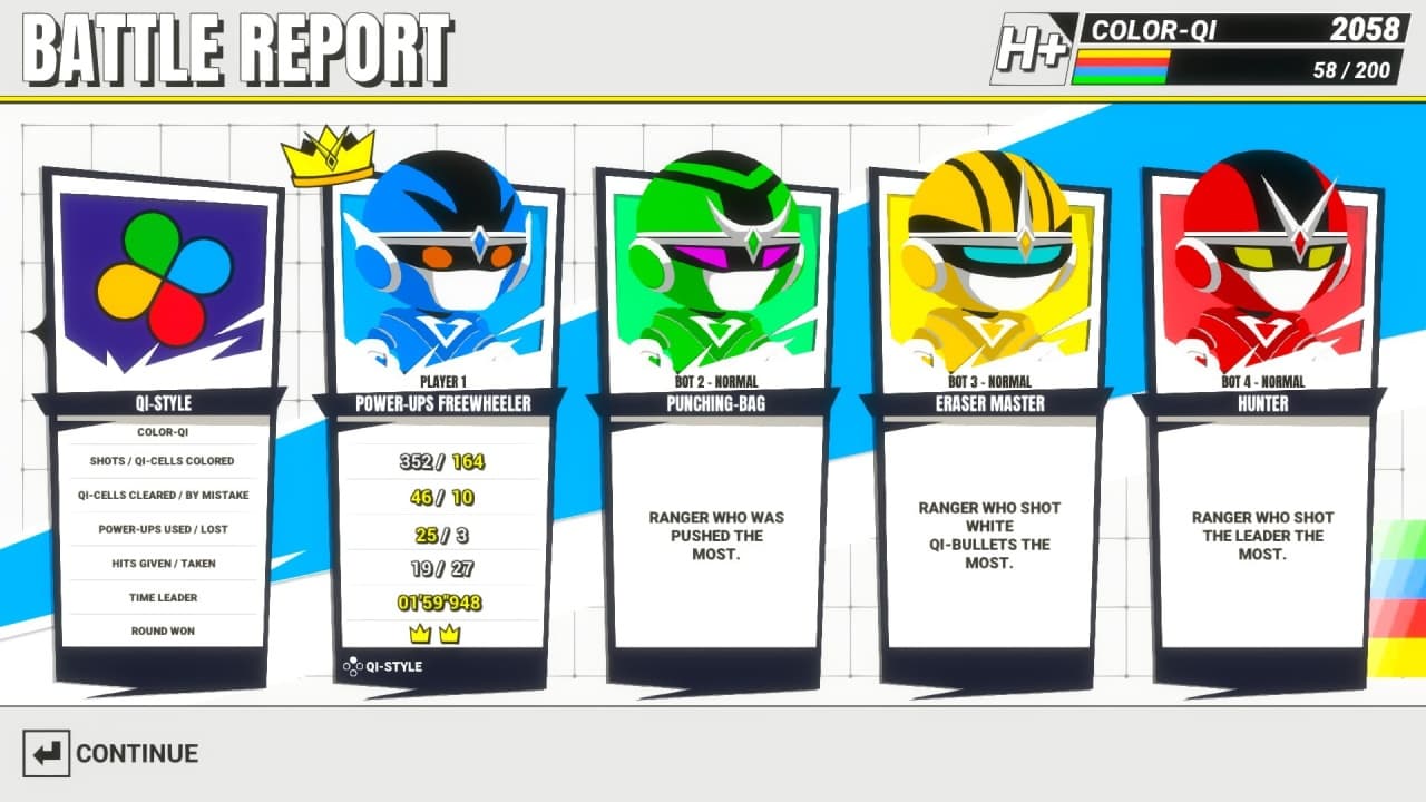 四色：究极战队色彩游侠[QUADRICOLOR: Ultra Sentai Color Ranger] 游戏截图13