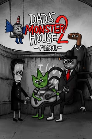 爸爸的怪物屋 2：奖牌[Dad's Monster House 2: MEDAL] 游戏封面