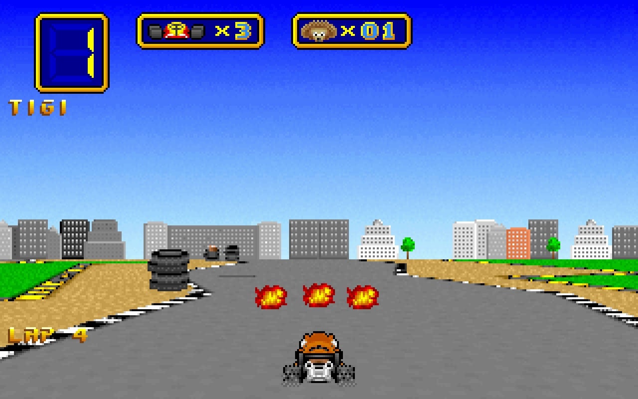 古怪的轮子[Wacky Wheels] 游戏截图2