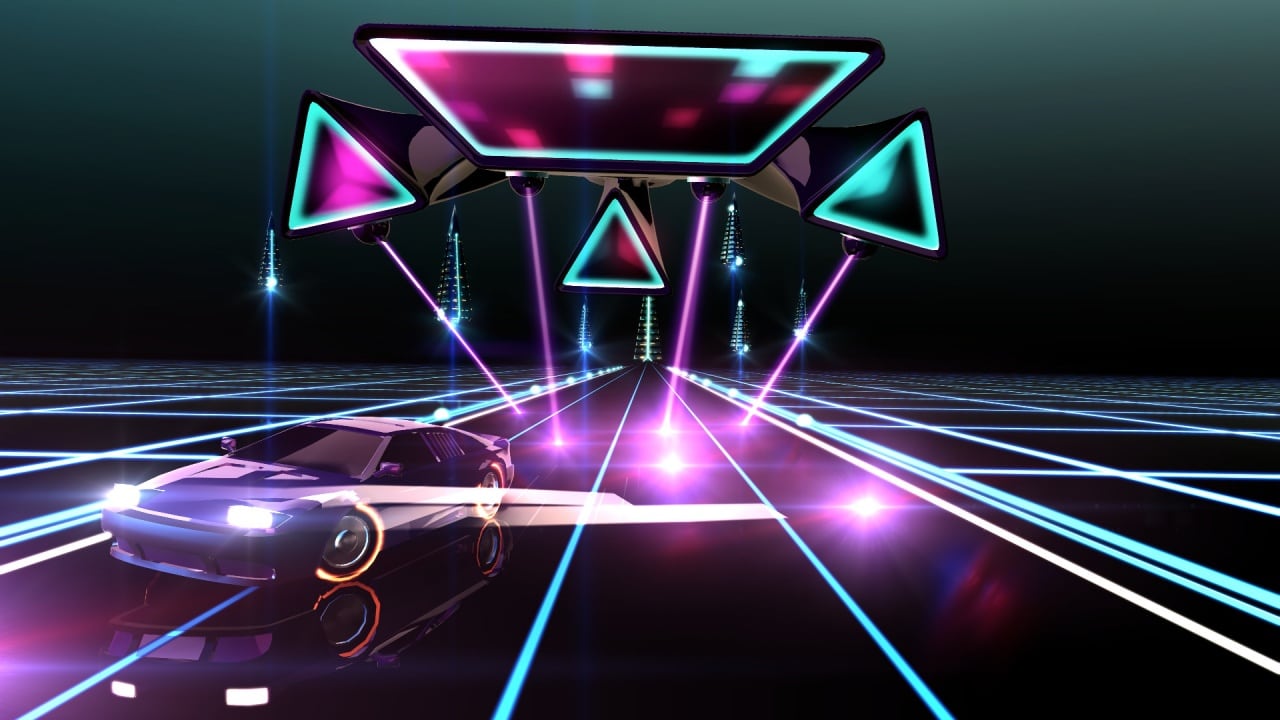 霓虹灯大道[Neon Drive] 游戏截图5