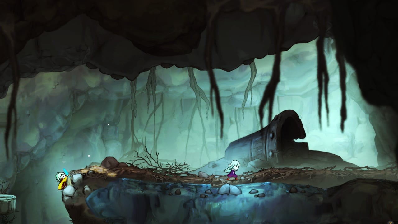 伟大的：蔚蓝的回忆[Greak: Memories of Azur] 游戏截图2