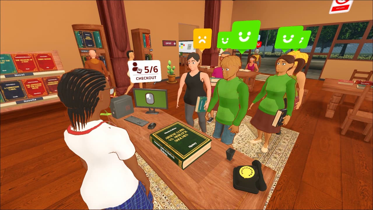 LIBRITOPIA：图书馆员模拟器[LIBRITOPIA: Librarian Simulator] 游戏截图6